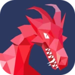 Logo of Origami dragons android Application 