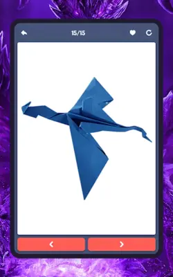 Origami dragons android App screenshot 1