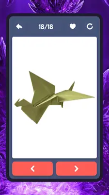 Origami dragons android App screenshot 5